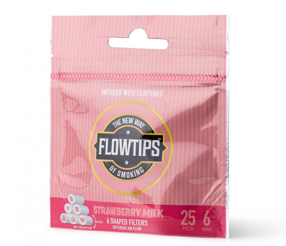FLOWTIPS ® Strawberry Milk Terpene Filter Tips FLOWTIPS